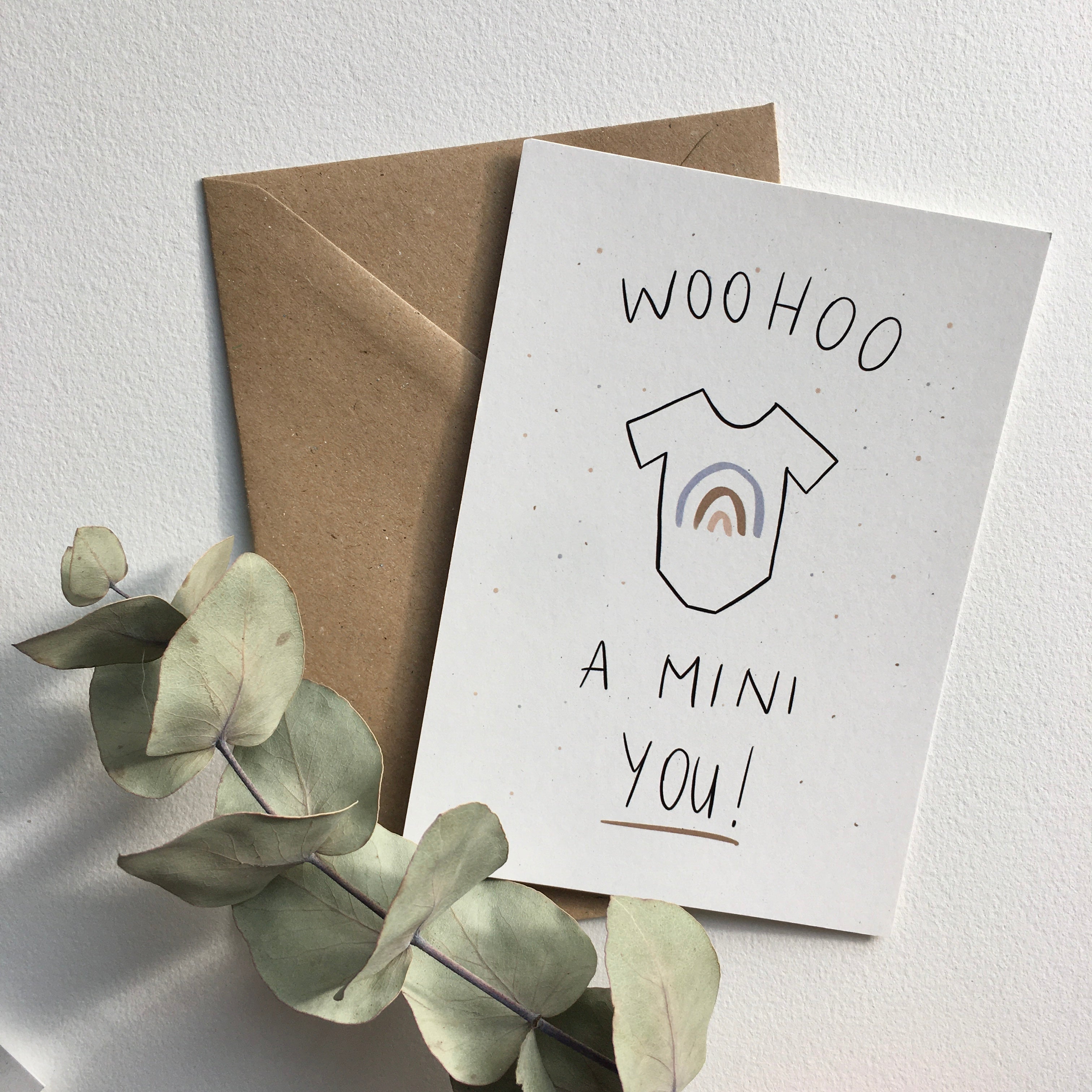 Wenskaart "Mini you"